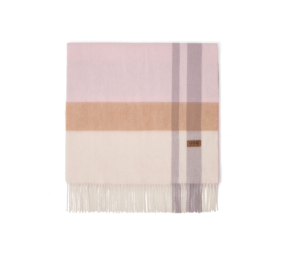 Urban UGG Wool Plaid Shawl Wynel URBAN UGG
