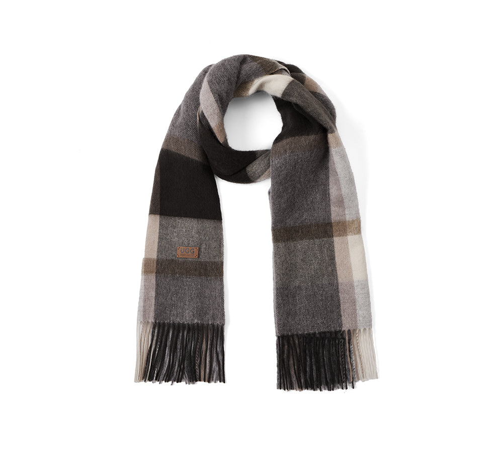 Urban UGG Wool Plaid Shawl Wynel URBAN UGG