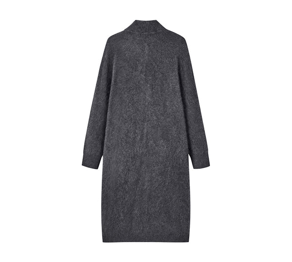 EVERAU® Women Cashmere Blend Wool Long Cardigan Grumo Coat EVERAU