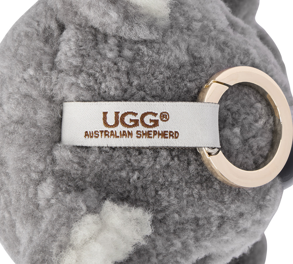 Fluffy Sheepskin Wool Large Koala Keyring Koobi – Ever UGG Outlet