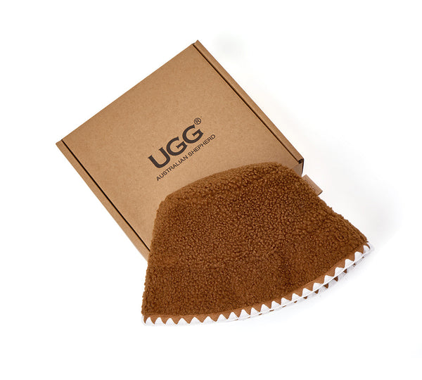 AUSTRALIAN SHEPHERD® Fleece Bucket Hat Lava UGG AUSTRALIAN SHEPHERD