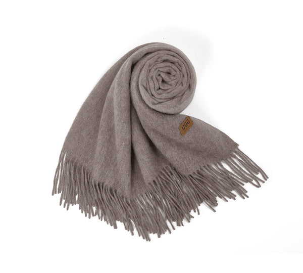 URBAN UGG® 100% Wool Fringed Shawl Sovra URBAN UGG