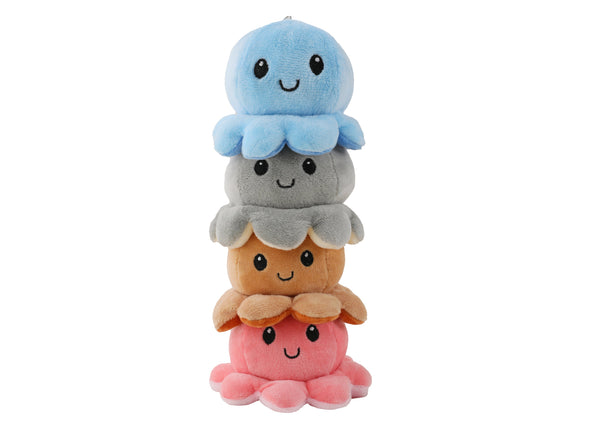 Flip Octopus Plush Key Chain Large