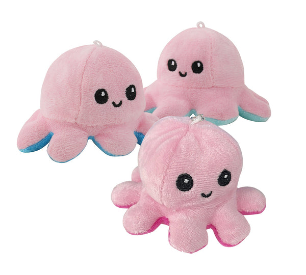 Flip Octopus Plush Key Chain Small