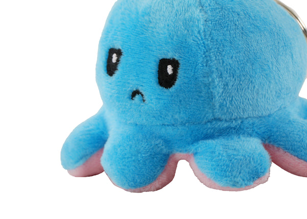 Flip Octopus Plush Key Chain Small