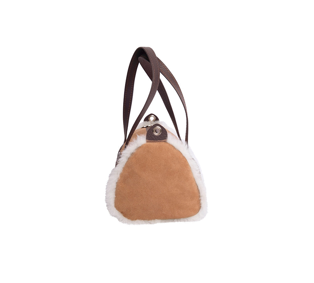 Women Medium Hand Carry Zip Barrel Bag