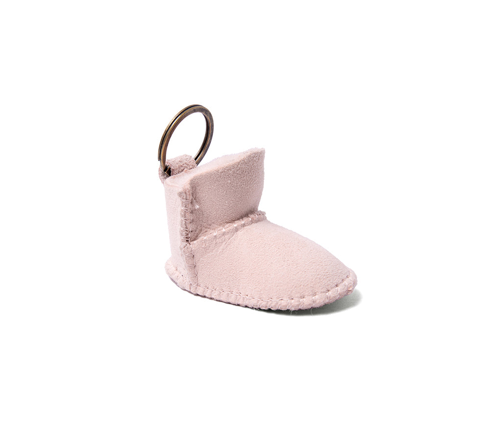 EVERAU® UGG Boot Sheepskin Wool Bootie Keyring - UGG EXPRESS