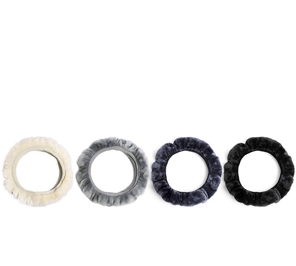 Lambskin Car Steering Wheel Cover