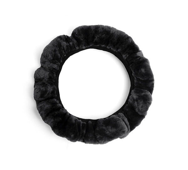 Lambskin Car Steering Wheel Cover