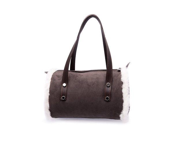 Women Medium Hand Carry Zip Barrel Bag