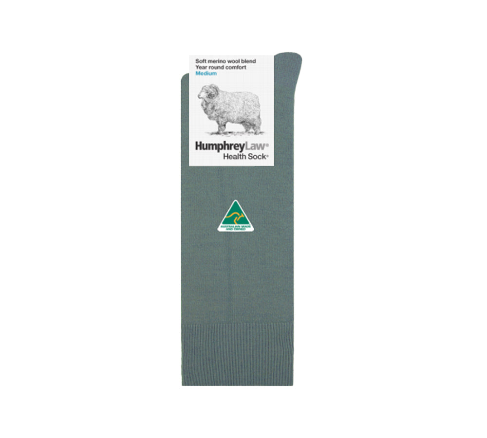 Humphrey Law Men Fine Merino Wool Blend Health Socks