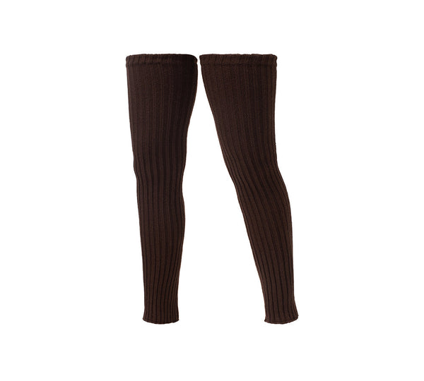 EVERAU® Women Stretchy Ribbed Knit Thick Leg Warmers EVERAU