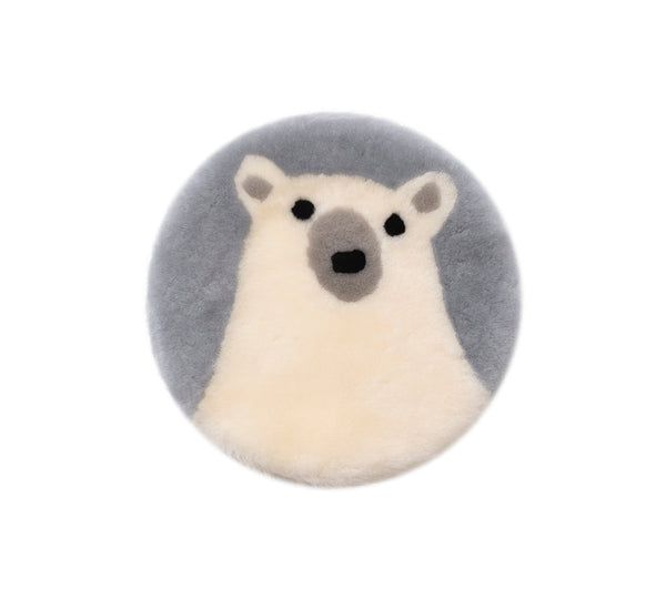 Round Wool Cushion 40cmx40cm UGG AUSTRALIAN SHEPHERD