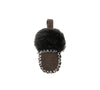 UGG Keyrings Slippers Sheepskin Wool Popo Moccasin Keychains