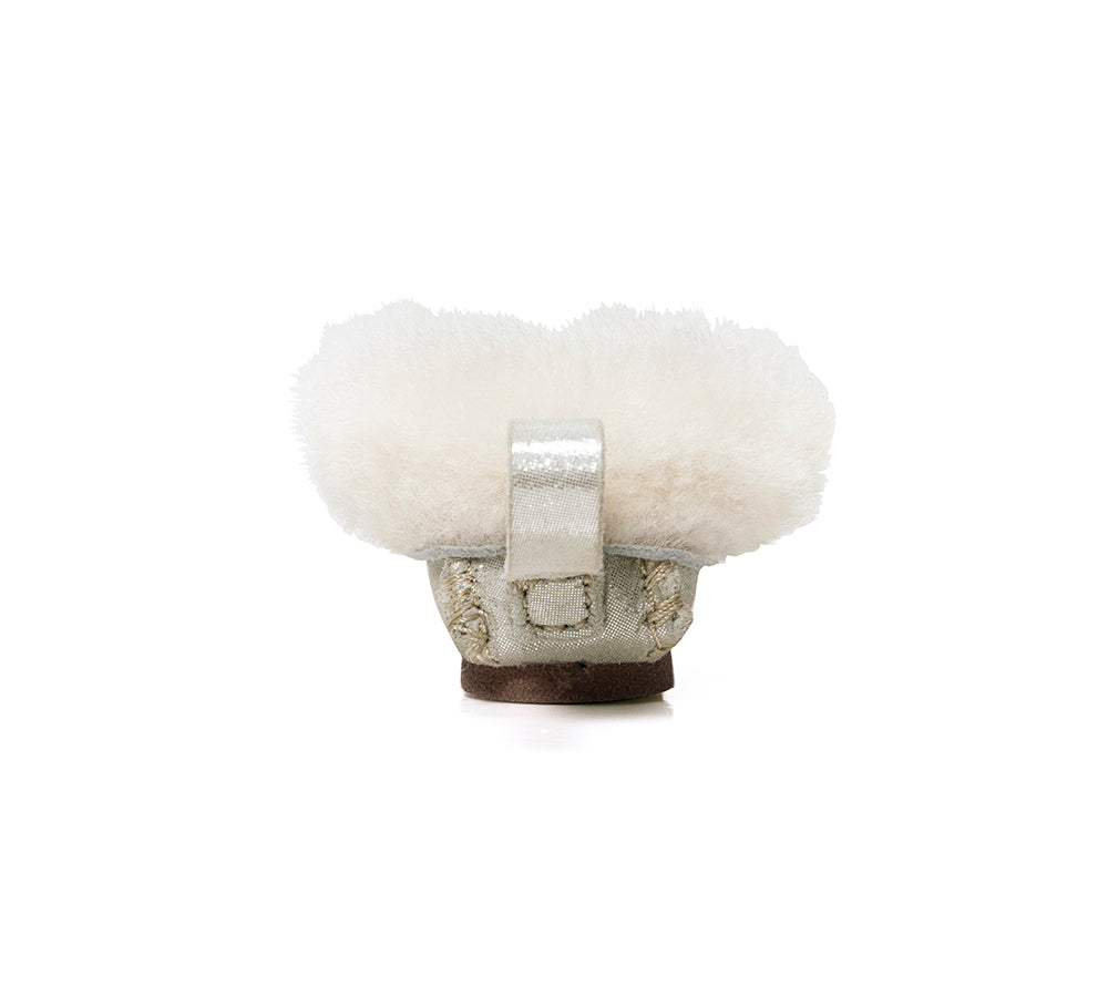 UGG Keyrings Slippers Sheepskin Wool Popo Moccasin Keychains