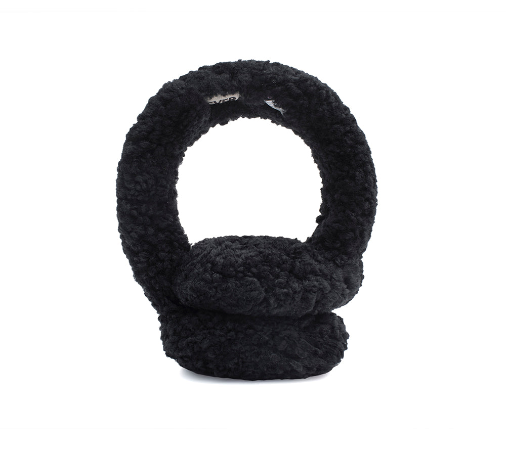 UGG Women Adjustable Sheepskin Wool Earmuff Cozette