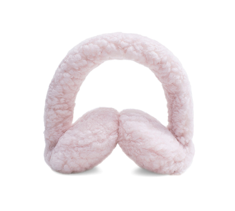 UGG Women Adjustable Sheepskin Wool Earmuff Cozette