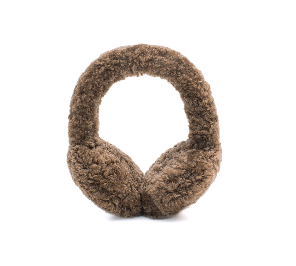 UGG Kids Adjustable Sheepskin Wool Earmuff Cozette