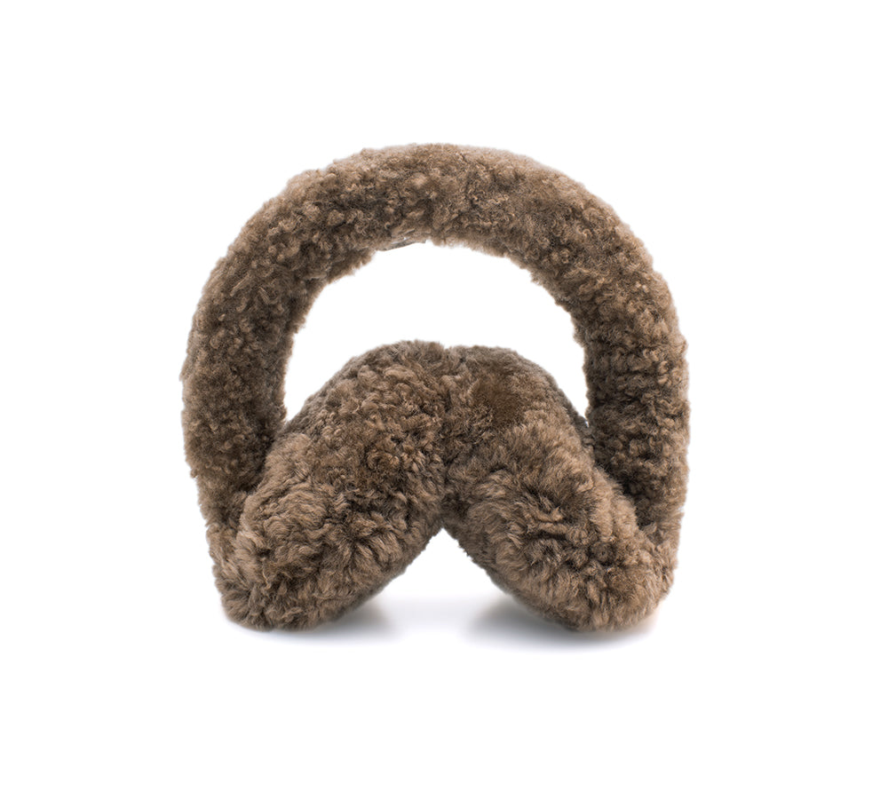 UGG Kids Adjustable Sheepskin Wool Earmuff Cozette