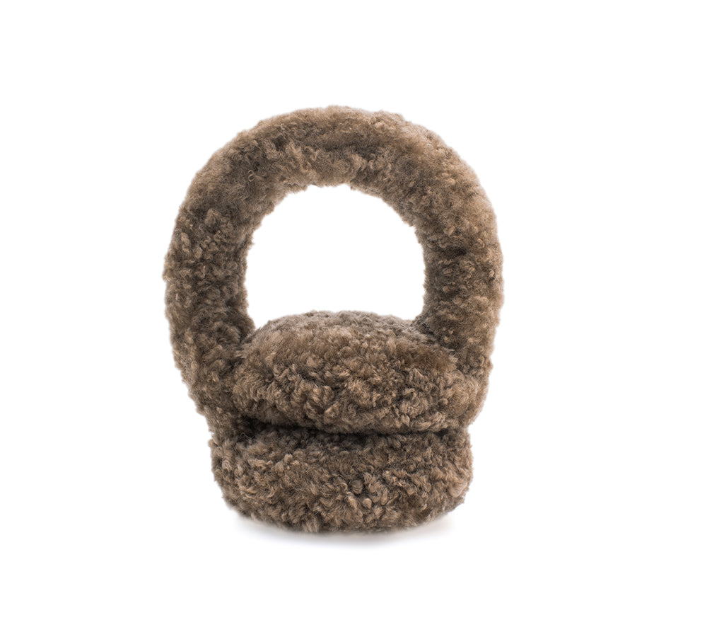 UGG Kids Adjustable Sheepskin Wool Earmuff Cozette