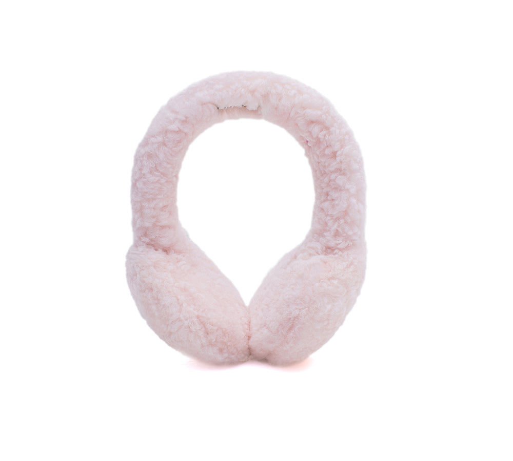 UGG Kids Adjustable Sheepskin Wool Earmuff Cozette