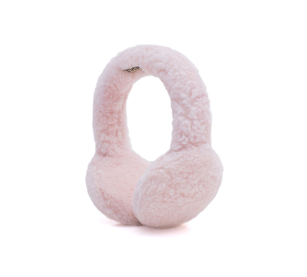 UGG Kids Adjustable Sheepskin Wool Earmuff Cozette