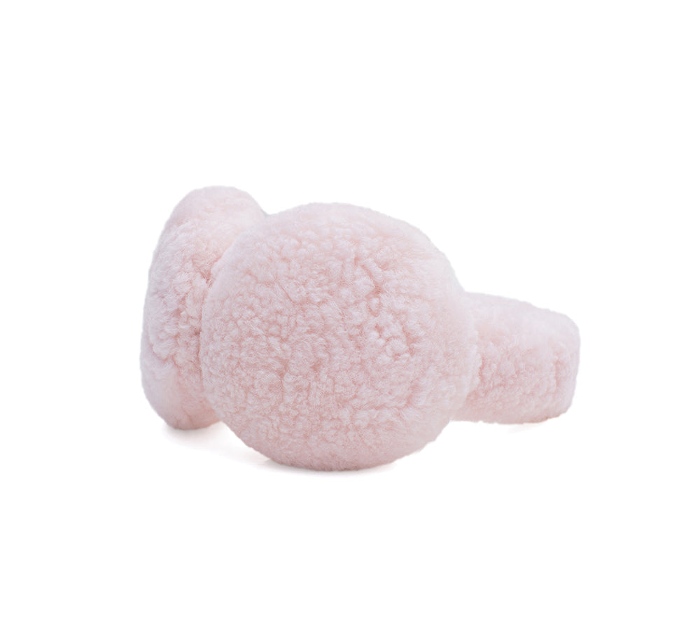 UGG Kids Adjustable Sheepskin Wool Earmuff Cozette