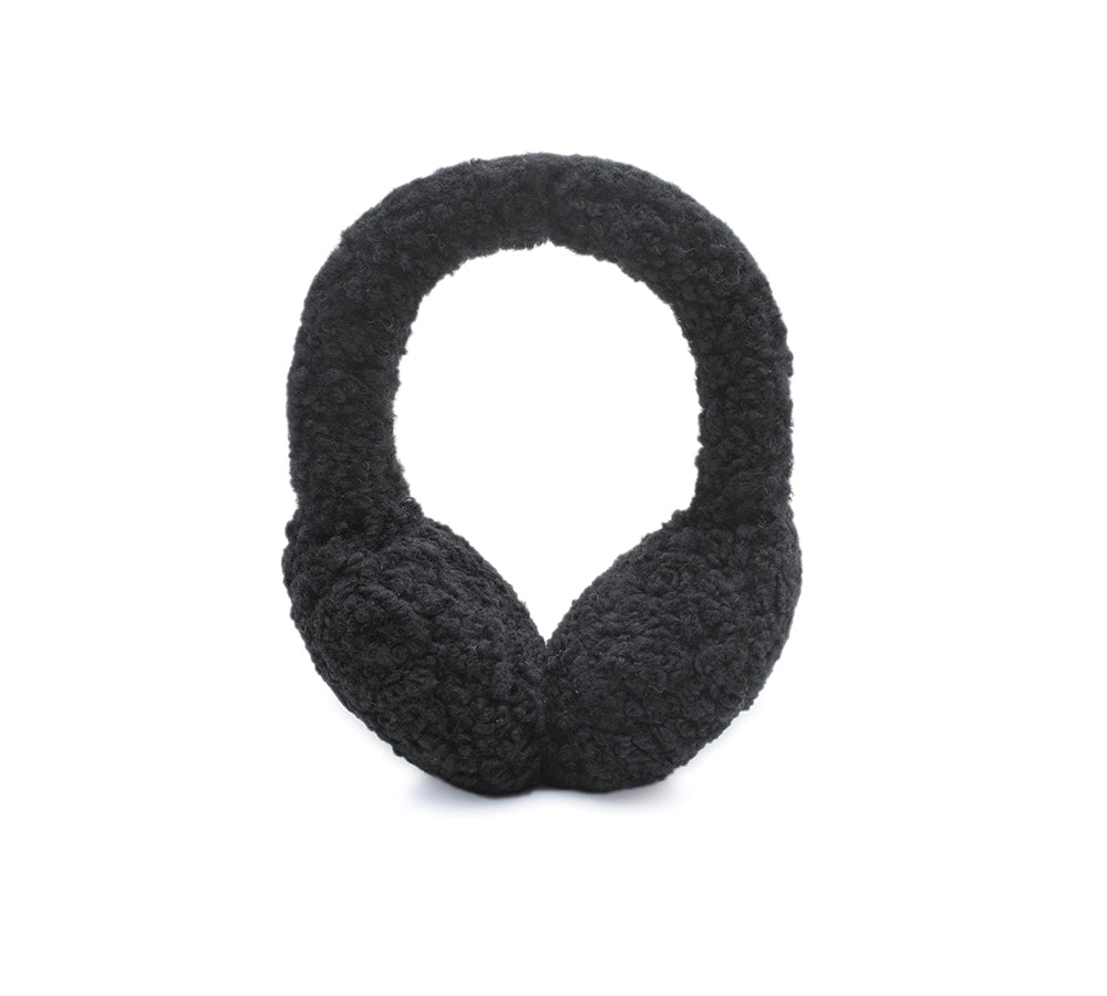 UGG Kids Adjustable Sheepskin Wool Earmuff Cozette