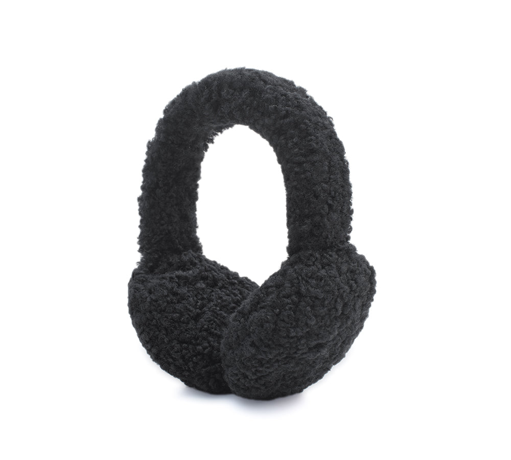 UGG Kids Adjustable Sheepskin Wool Earmuff Cozette