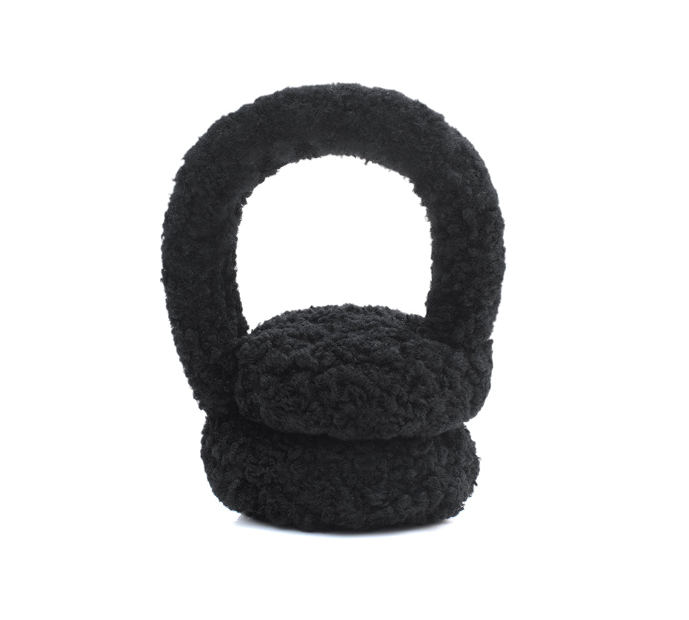 UGG Kids Adjustable Sheepskin Wool Earmuff Cozette