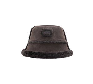 AUSTRALIAN SHEPHERD® Fluffy Sheepskin Wool Bucket Stacea Hat