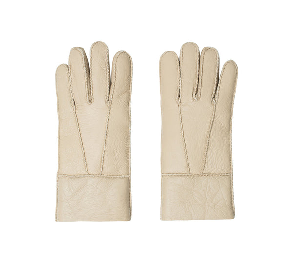 AUSTRALIAN SHEPHERD® Leather Fluffy  Stitching Gloves UGG AUSTRALIAN SHEPHERD