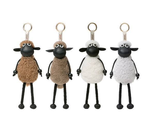 AUSTRALIAN SHEPHERD® Fluffy Sheep Keyrings