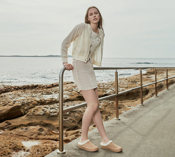 EVERAU® UGG Slippers Scuff Staney
