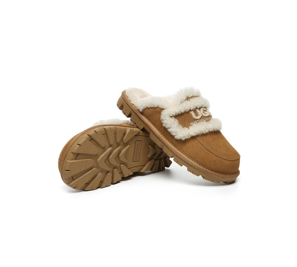 AUSTRALIAN SHEPHERD® UGG Slippers Women Shearling Rilee