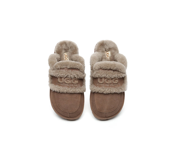 AUSTRALIAN SHEPHERD® UGG Slippers Women Shearling Rilee