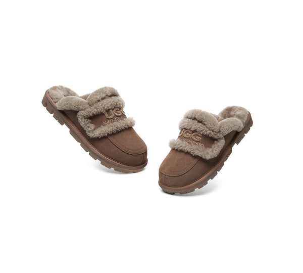 AUSTRALIAN SHEPHERD® UGG Slippers Women Shearling Rilee