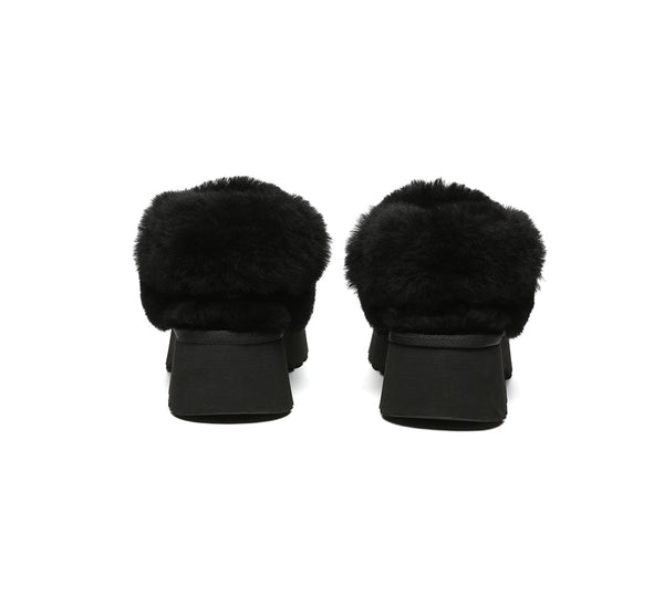 AUSTRALIAN SHEPHERD® UGG Slippers Women Chunky Platform Muna
