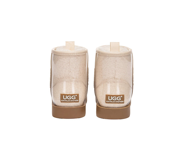 AUSTRALIAN SHEPHERD® UGG Boots Women Clear Waterproof Shearling Coated Neo UGG AUSTRALIAN SHEPHERD