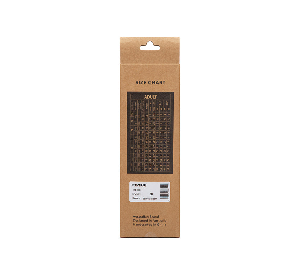 EVERAU® UGG Boots Slippers Insole Sheepskin Wool Insert EVERAU