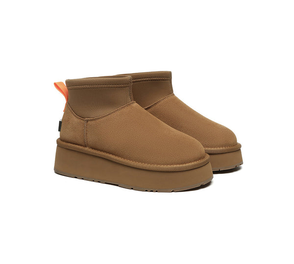 UGG EVERAU® UGG Boots Women Stretchy Mini Platform Ethel