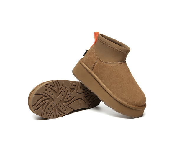 UGG EVERAU® UGG Boots Women Stretchy Mini Platform Ethel