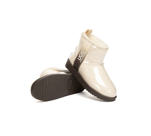 AUSTRALIAN SHEPHERD® UGG Boots Women Clear Waterproof Shearling Coated Neo UGG AUSTRALIAN SHEPHERD
