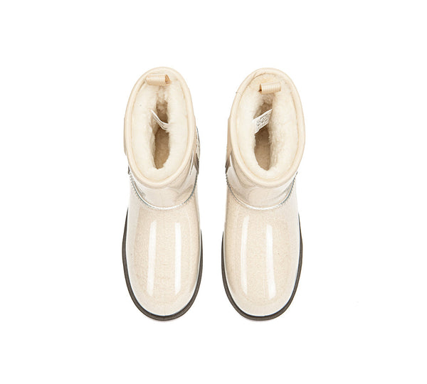 AUSTRALIAN SHEPHERD® UGG Boots Women Clear Waterproof Shearling Coated Neo UGG AUSTRALIAN SHEPHERD