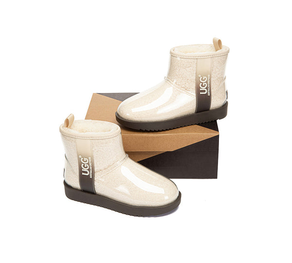 AUSTRALIAN SHEPHERD® UGG Boots Women Clear Waterproof Shearling Coated Neo UGG AUSTRALIAN SHEPHERD