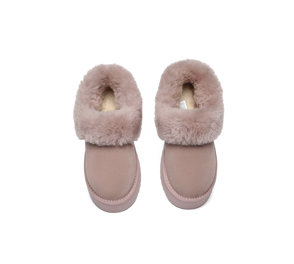 AUSTRALIAN SHEPHERD® UGG Slippers Women Platform Clarrie