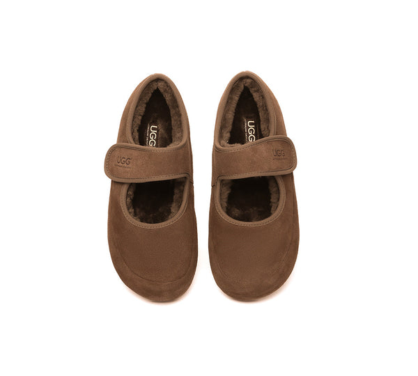 AUSTRALIAN SHEPHERD® UGG Slippers Sheepskin Wool Adjustable Strap Millie UGG AUSTRALIAN SHEPHERD
