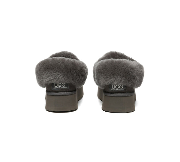 AUSTRALIAN SHEPHERD® UGG Slippers Women Platform Clarrie