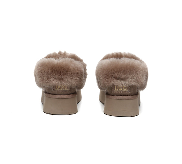 AUSTRALIAN SHEPHERD® UGG Slippers Women Platform Clarrie