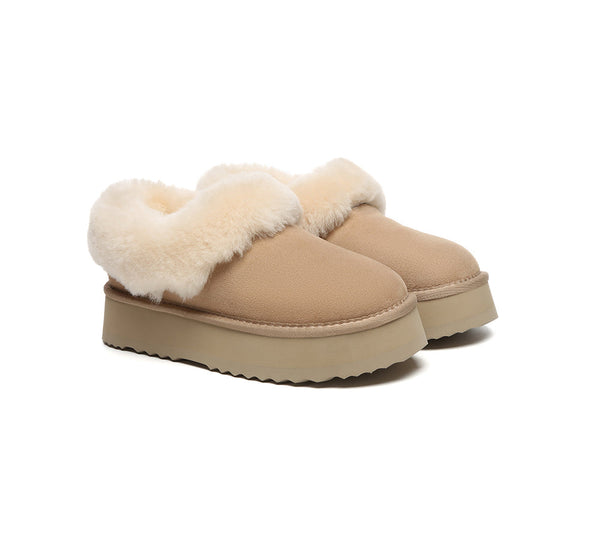 AUSTRALIAN SHEPHERD® UGG Slippers Women Platform Clarrie